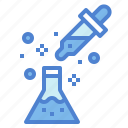 experimentation, flasks, lab, science