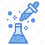experimentation, flasks, lab, science 