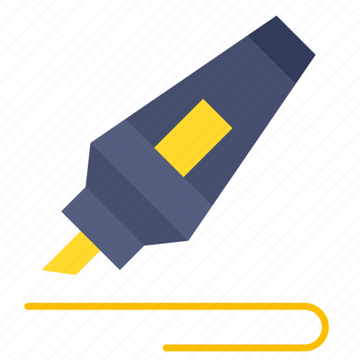 Highlighter, marker, pen, writing icon - Download on Iconfinder
