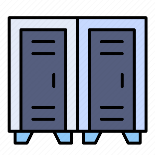 Box, locker, lockers, safe, student icon - Download on Iconfinder