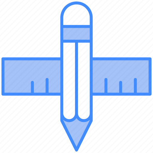 Drafting, drawing, geometry, pencil, scale icon - Download on Iconfinder