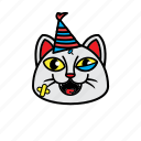avatar, cat, halloween, birthday, face, smile 