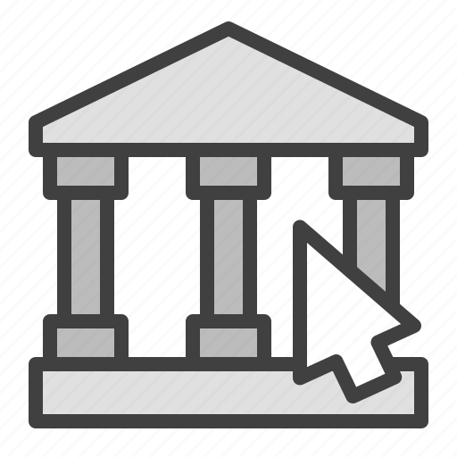 Bank, online bank, banking, finance, economy, ebanking icon - Download on Iconfinder