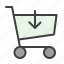 cart, add, shopping, ecommerce, buy 