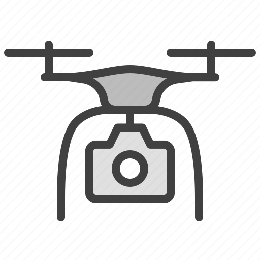 Drone, photo, delivery, parcel, shipping, logistics icon - Download on Iconfinder
