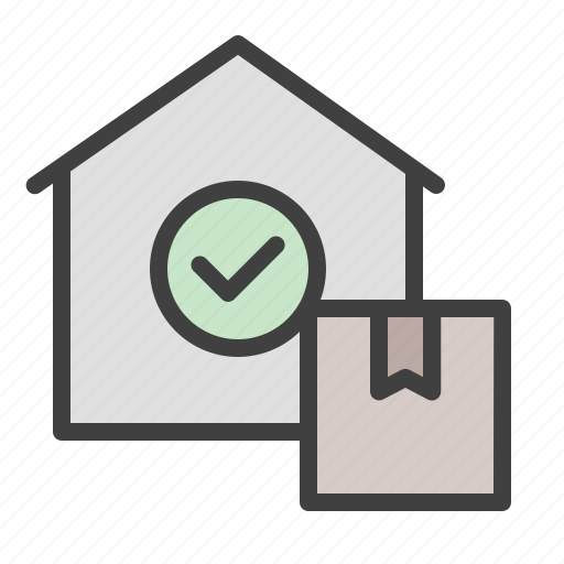 Home, delivery, door to door, cargo service, shipment icon - Download on Iconfinder