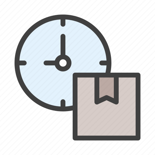 Time, delivery, shipping, transportation, parcel icon - Download on Iconfinder