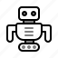 robot, machine, android 