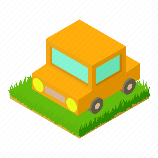 Car, isometric, automobile, personaltransport, passengercar icon - Download on Iconfinder