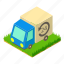 deliveryservice, isometric, twentyfour, hour, truckdelivery 