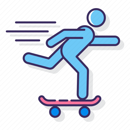 Board, race, skate, skateboarding icon - Download on Iconfinder