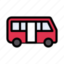 bus, transport, travel, van, vehicle