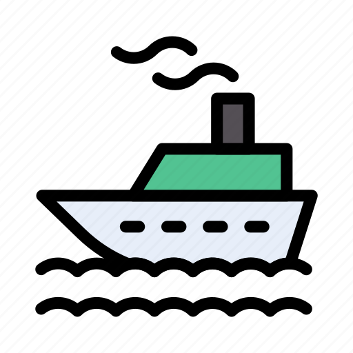Cruise, ship, tour, transport, travel icon - Download on Iconfinder