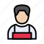 avatar, employee, male, man, worker 