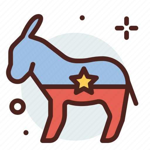 America, democrats, elections, politics icon - Download on Iconfinder