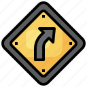 right, turn, regulation, road, signs, direction, traffic