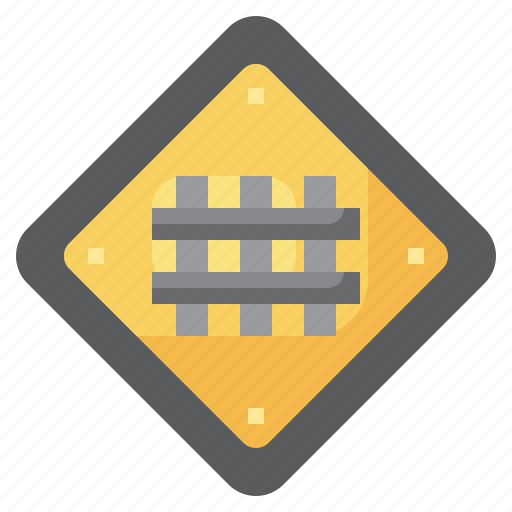 Railway, road, sign, traffic, warning, crossing icon - Download on Iconfinder