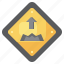 uneven, regulation, road, signs, traffic, sign, direction 