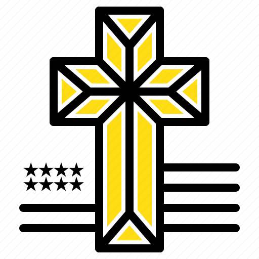 American, church, cross icon - Download on Iconfinder