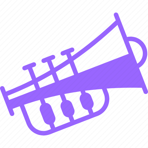 Trumpet horn, horn, independence day, usa, music, instrument, sound icon - Download on Iconfinder