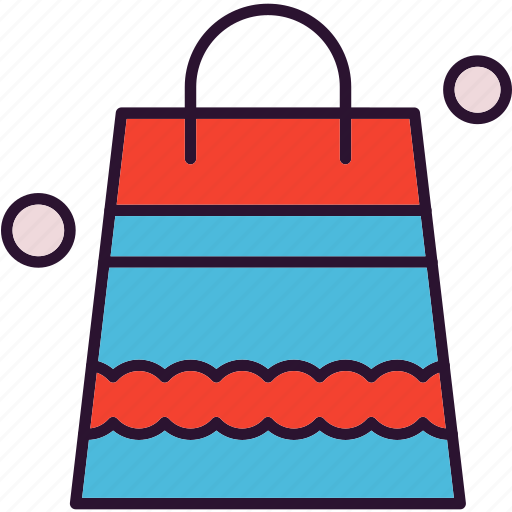 Bag, line, shopping, usa icon - Download on Iconfinder