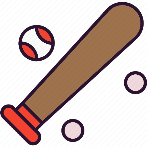 Ball, baseball, bat, sports, usa icon - Download on Iconfinder