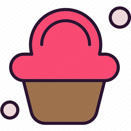 Cupcake, day, line, national, usa icon - Download on Iconfinder
