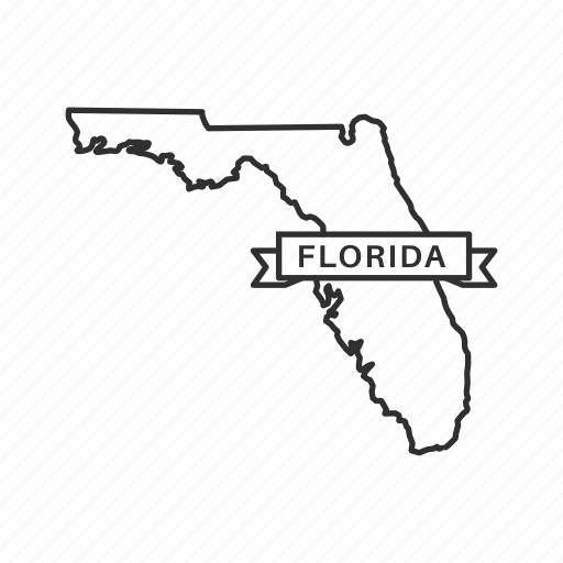America, american state, borders, florida, map, state, usa icon - Download on Iconfinder