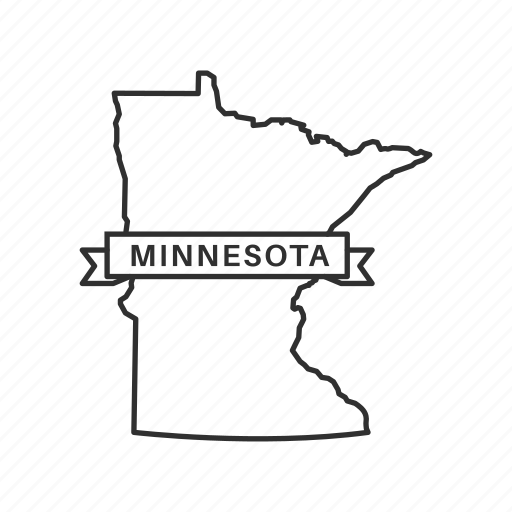 America, american state, borders, map, minnesota, state, usa icon - Download on Iconfinder