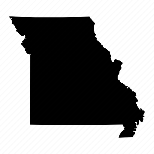 Map, missouri, state, usa icon - Download on Iconfinder
