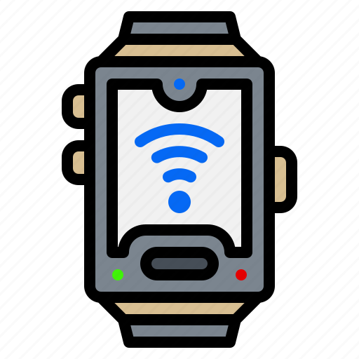 Electronic, gadget, smartwatch, watch, wifi icon - Download on Iconfinder