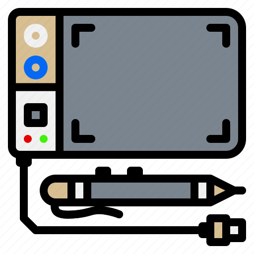 Board, drawing, electronic, gadget, usb icon - Download on Iconfinder