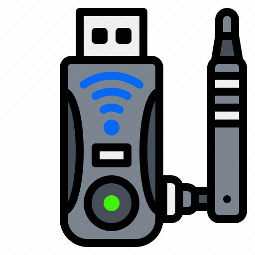 Antena, electronic, gadget, usb, wifi icon - Download on Iconfinder
