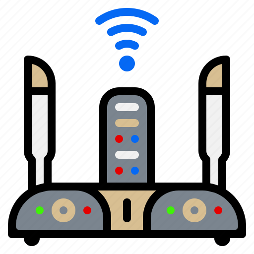 Electronic, gadget, internet, router, wifi icon - Download on Iconfinder