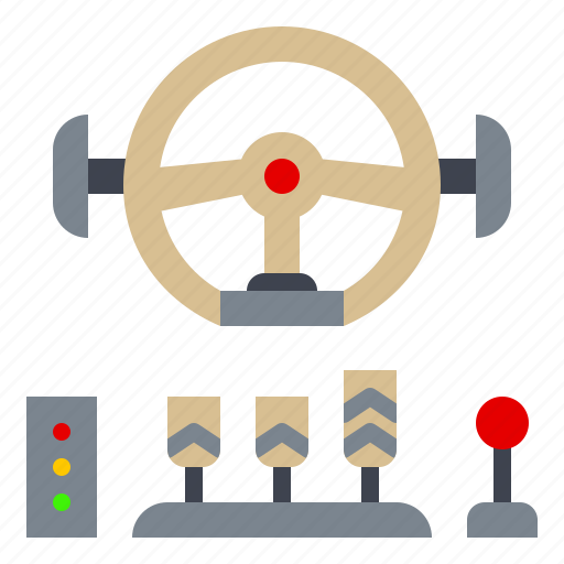 Controller, electronic, gadget, game, steering, wheel icon - Download on Iconfinder