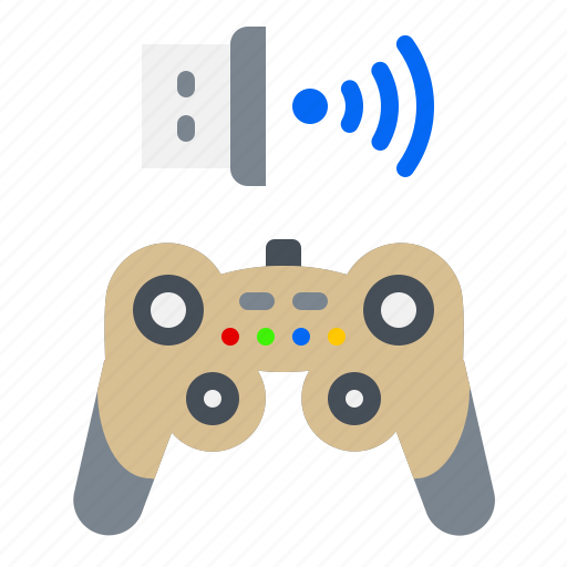 Controller, electronic, gadget, game, usb, wifi icon - Download on Iconfinder