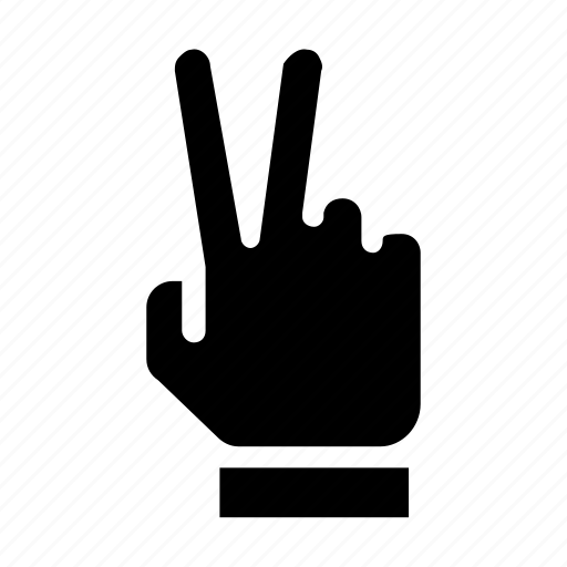 Gesture, hand, peace icon - Download on Iconfinder
