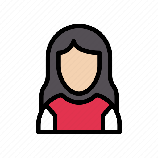 Account, employee, female, member, user icon - Download on Iconfinder