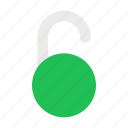 unlock, open, padlock, key, protection, private, decryption