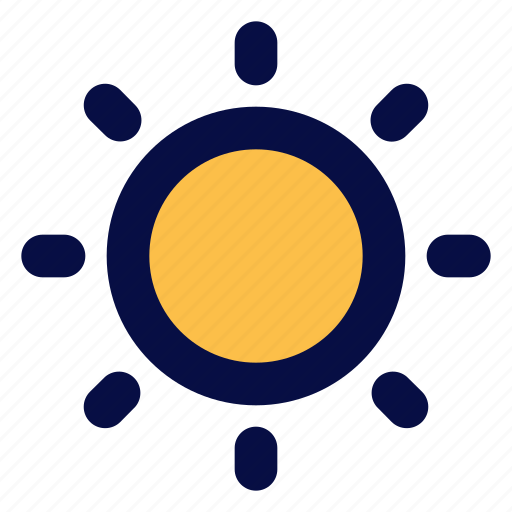 Sun, nature, light, weather, sunshine, hot, mode icon - Download on Iconfinder