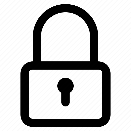 Lock, locked, padlock, password, secure, security, ui icon - Download on Iconfinder