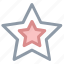 favorite, five pointed, five pointer, shape, star 