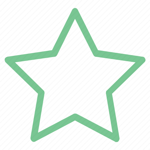 Five pointed, like, star, star outline, star shape icon - Download on Iconfinder