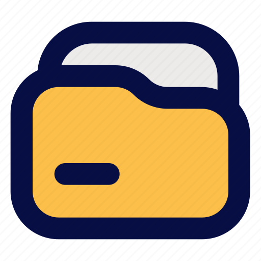 Folder, paper, document, file, portfolio, archive, business icon - Download on Iconfinder