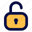 unlock, open, padlock, key, protection, private 