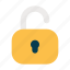 unlock, open, padlock, key, protection, private 