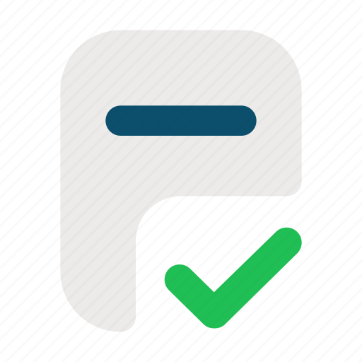 File, business, document, data, folder, paperwork, done icon - Download on Iconfinder