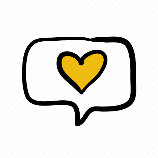 Like, love, heart, like button, like bubble, romantic, favorite icon - Download on Iconfinder