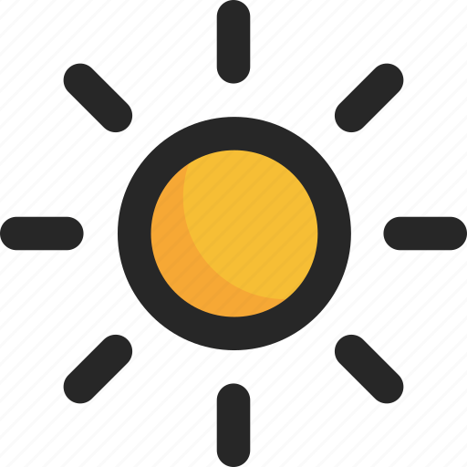 Sun, contrast, brightness, ligth, weather icon - Download on Iconfinder