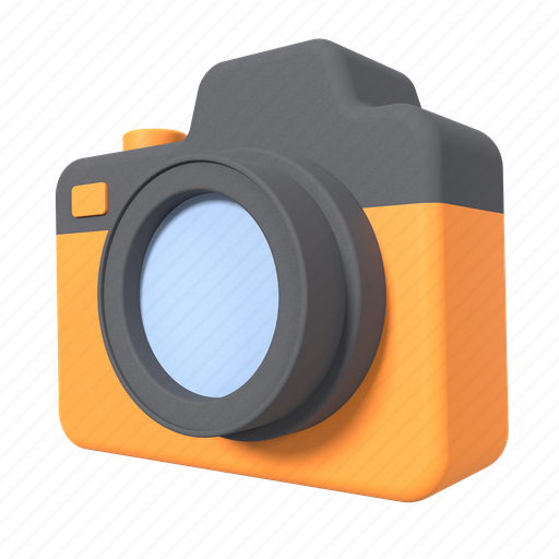 Camera, photography, picture, image, photo 3D illustration - Download on Iconfinder